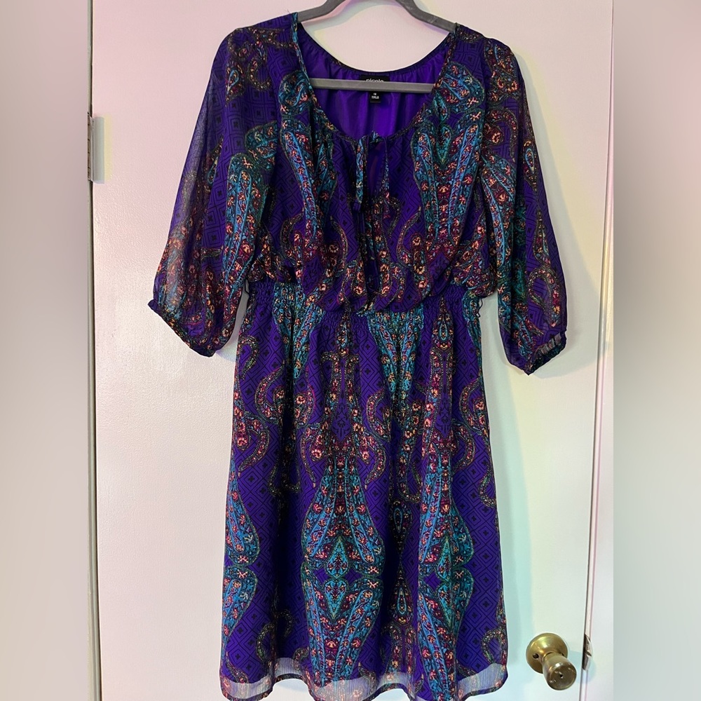 Nicole size 12 above the knee dress